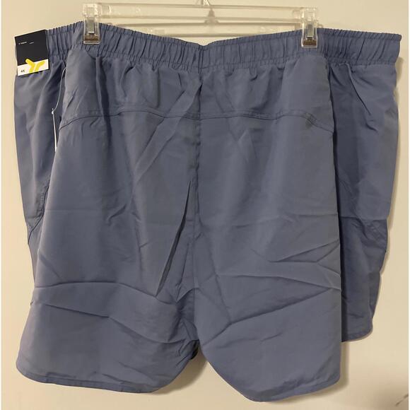 Old Navy Womens Active Go-Dry 4x Blue Elastic-Waist Athletic Shorts NEW! A2757 - Picture 2 of 3